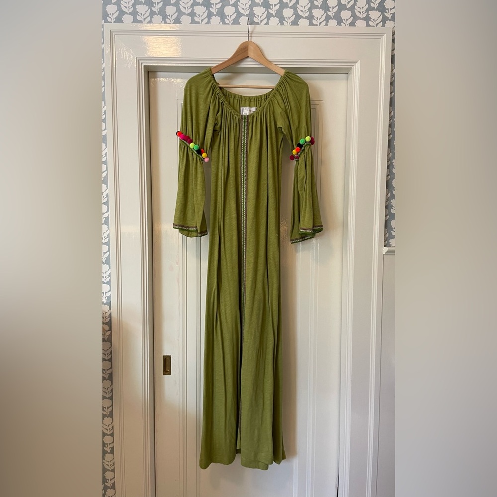 Pitusa bell sleeve long light weight dress